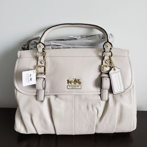 Coach Carryall Madison Flap 18621 in Leather
